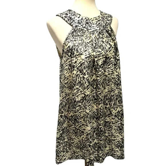 Jenni Kayne Silk Animal PrintMini Dress Women’s Medium - Picture 7 of 11
